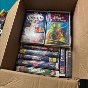 Disney Classic VHS Collection - Multicolor Covers